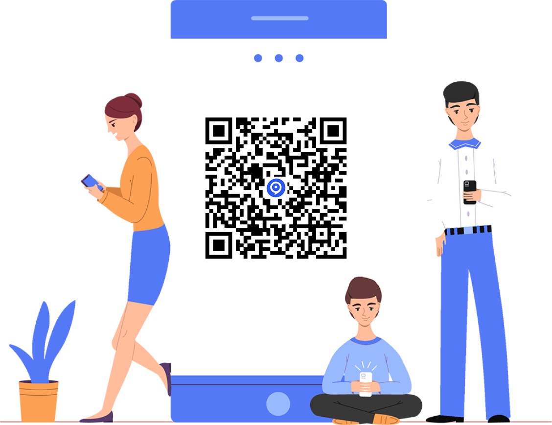 Scan the QR code and interact with AskHandle