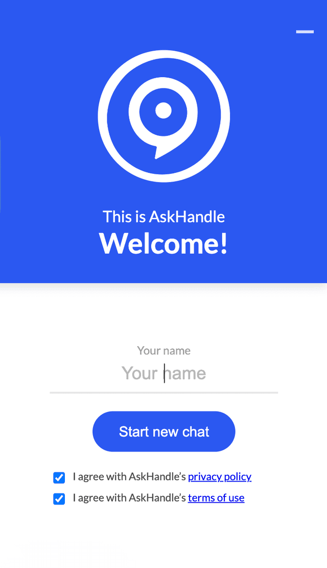 Chat widget customization options