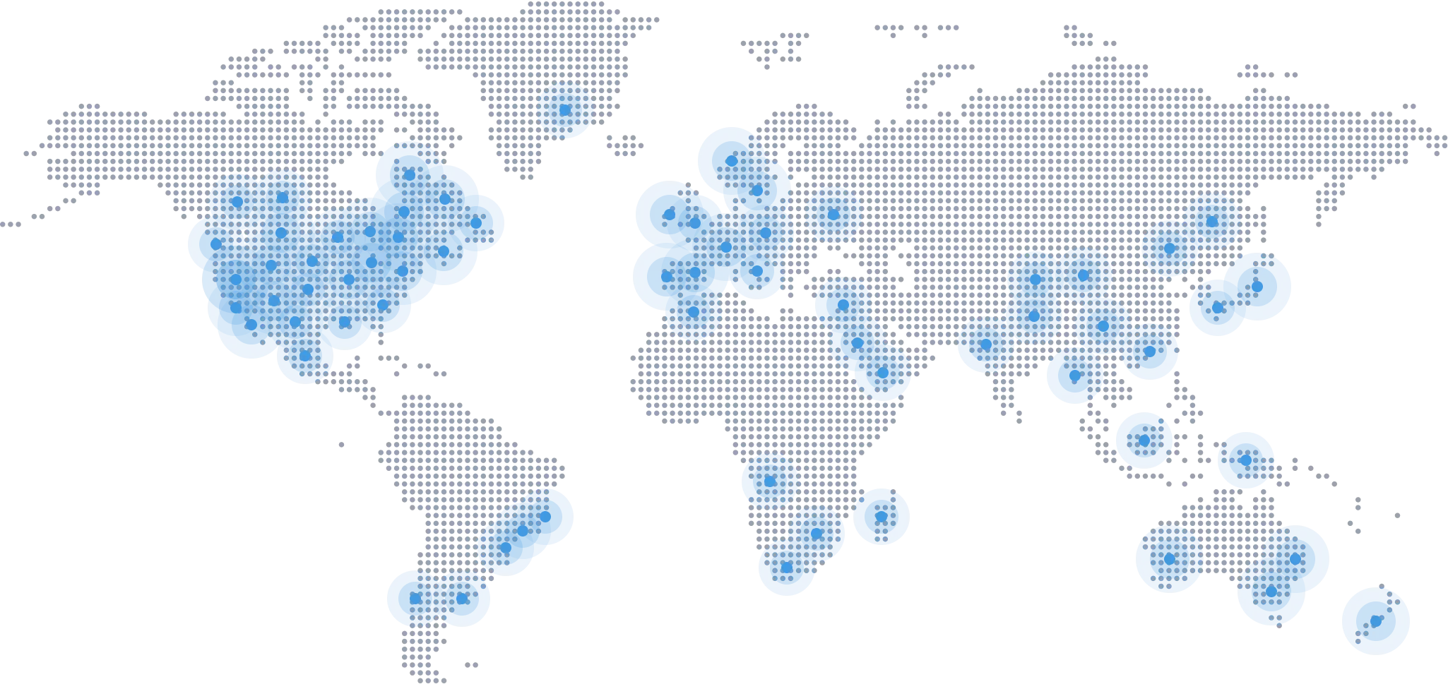 Global presence map